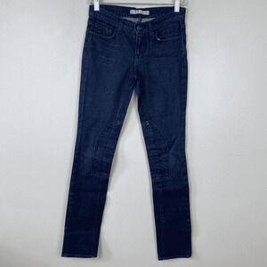 J Brand Suzuki Motorcycle Jeans Stinson Low Rise Skinny Jean Dark Wash Size 26‎